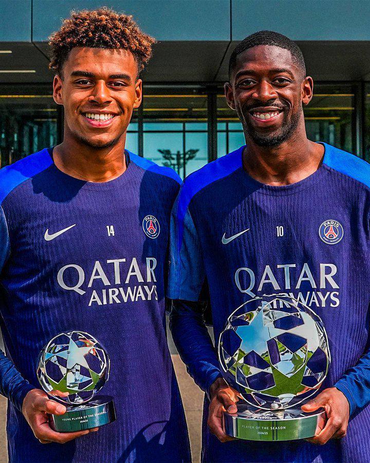 记者：登贝莱因伤休战6周，他和杜埃都无缘欧冠对阵亚特兰大